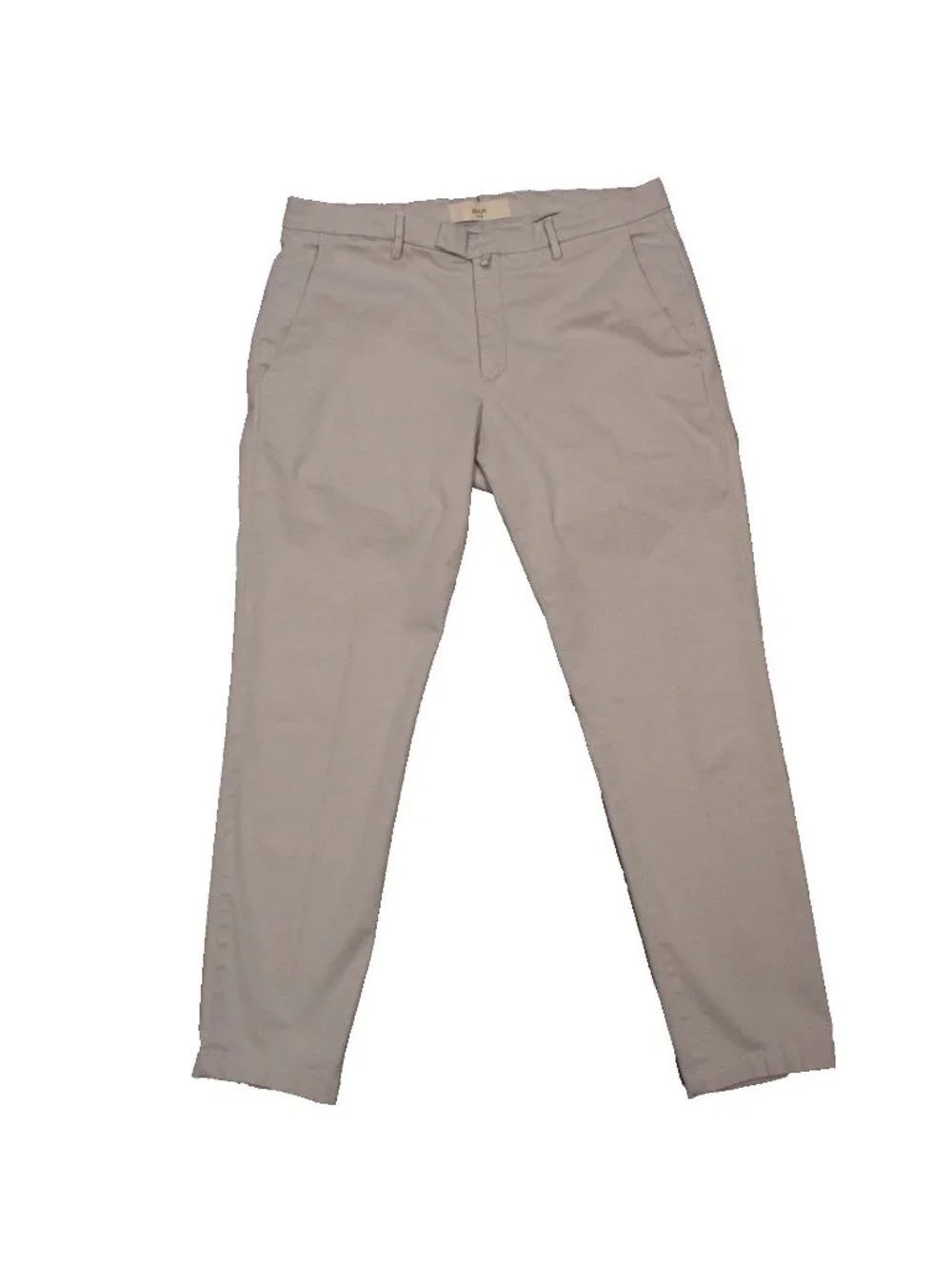 Briglia 1949 Stretch Chinos Mens Pants Stretch Cotton Slim Fit Italy Tan 32x29